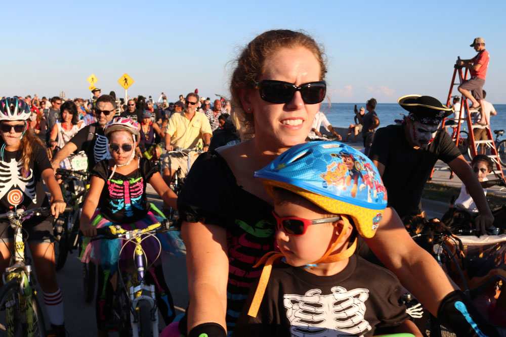 Zombie Bike Ride 2018 photo - Duval Street, Key West